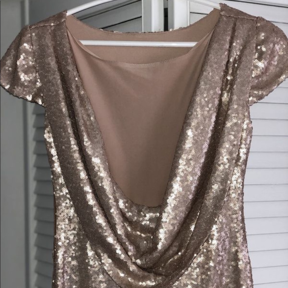 Sequin prom dress